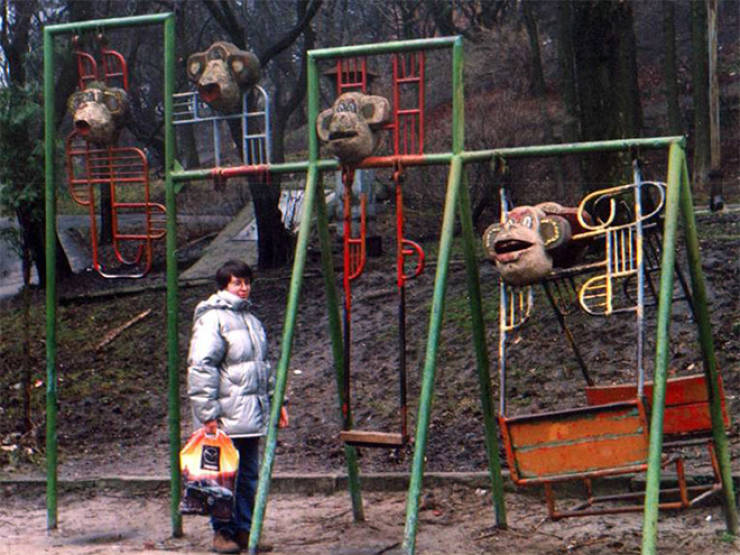 Russian Playgrounds Were Invented In Darkest Nightmares