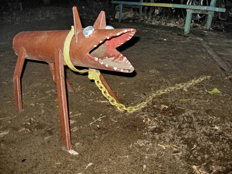 Russian Playgrounds Were Invented In Darkest Nightmares