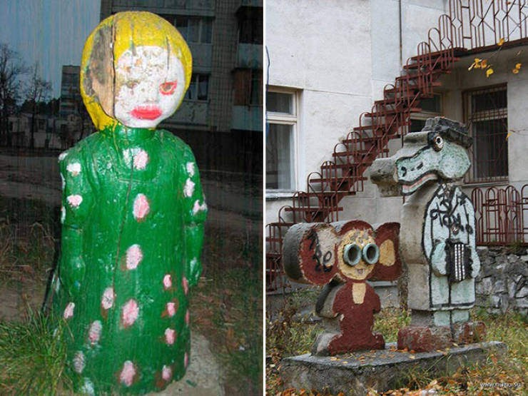 Russian Playgrounds Were Invented In Darkest Nightmares