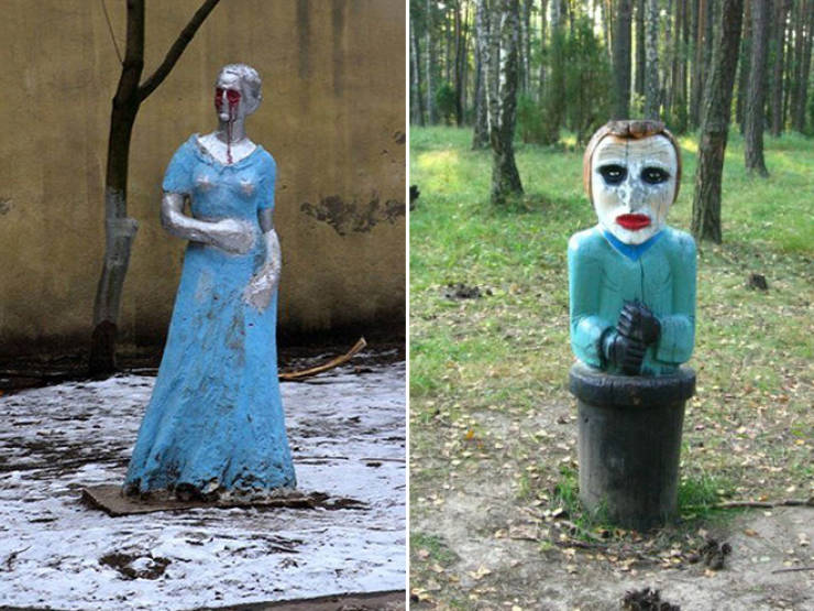 Russian Playgrounds Were Invented In Darkest Nightmares