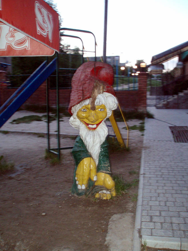 Russian Playgrounds Were Invented In Darkest Nightmares