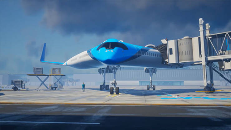 This V-Plane Might Significantly Lessen The Pollution Caused By The Airplanes