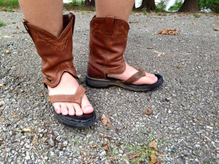 Footwear For When You Don’t Want People To Get Close To You