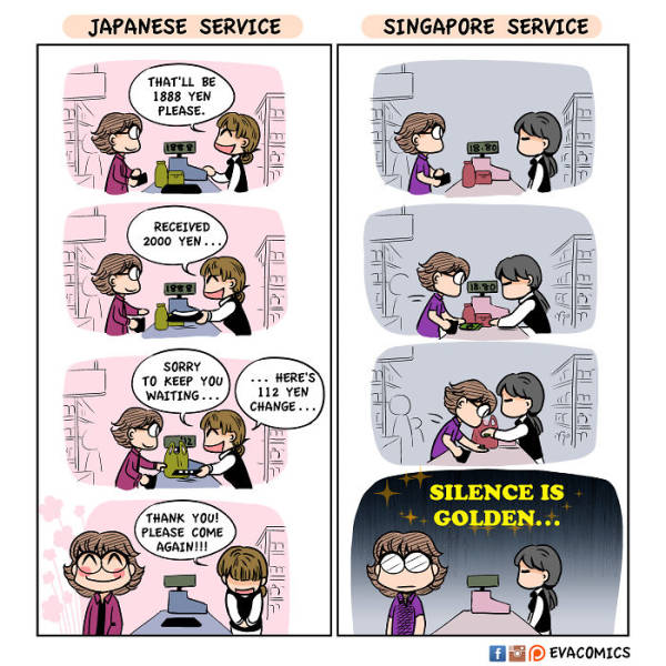 Guy Draws Comics To Show How Culturally Different Japan Is From Other Countries