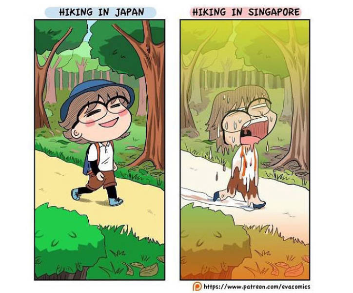 Guy Draws Comics To Show How Culturally Different Japan Is From Other Countries