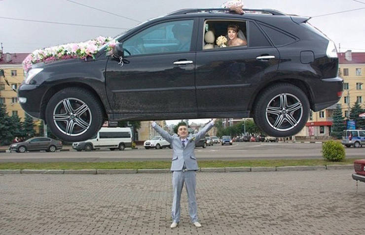 Some Russian Weddings Are So Weird…