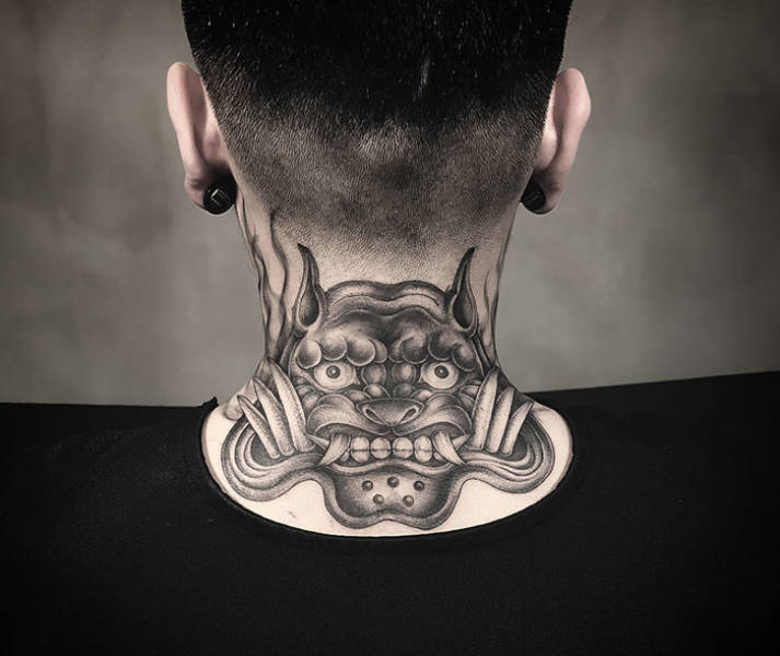 Neck Tattoos Are A Thing And You Have To Check Them Out