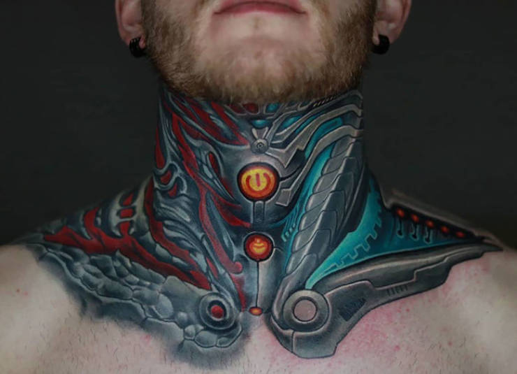 Neck Tattoos Are A Thing And You Have To Check Them Out