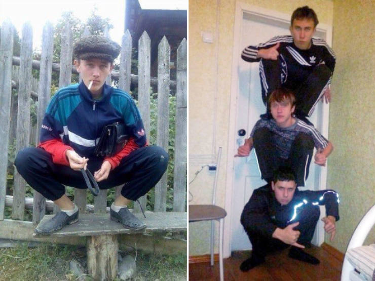Slavs Absolutely LOVE Squatting In Tracksuits