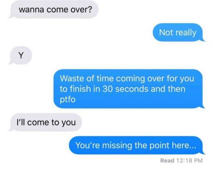 Texts From Exes… You Know What It’s All About