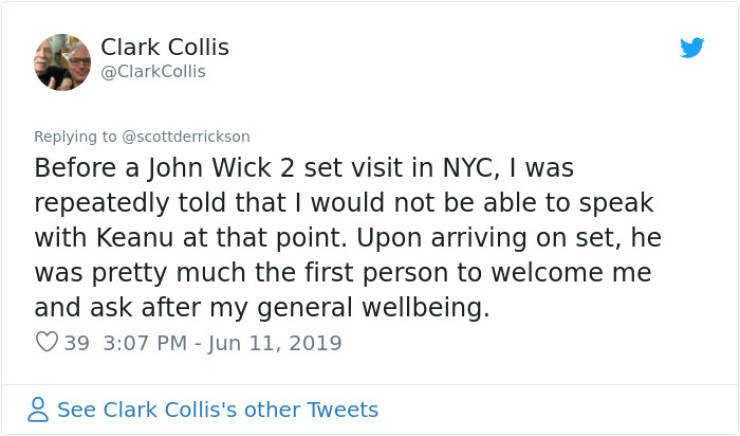 There Are So Many Reasons To Love Keanu Reeves! There Are So Many Reasons To Love Keanu Reeves!