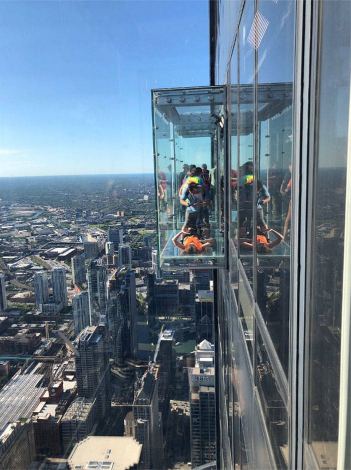 Picture It: You’re On 103rd Floor, And The Glass Shatters Underneath Your Feet