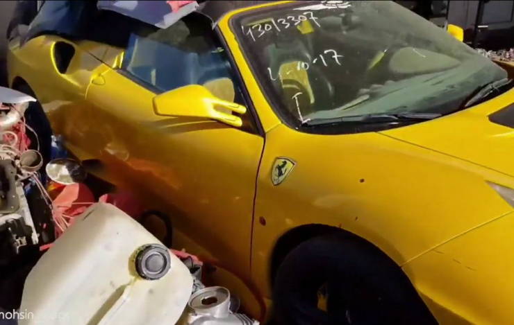 There Is A Graveyard Of Supercars In UAE