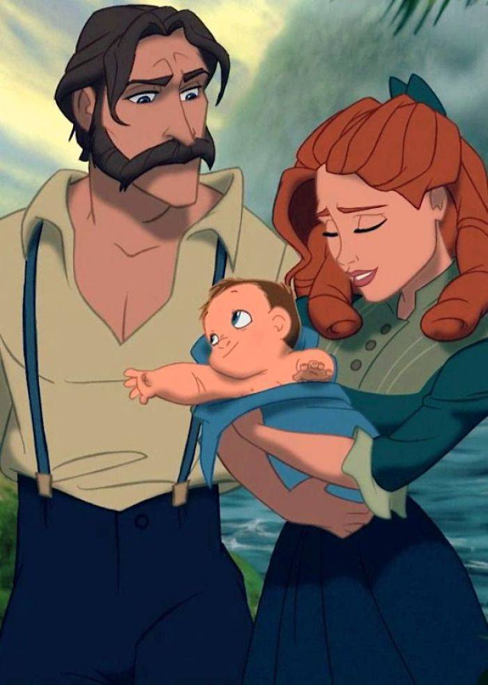 Finnish Artist Creates Realistically Looking Renditions Of Disney Dads