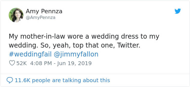 Nothing Beats A Mother-In-Law In A Wedding Dress… When It’s Not Her Wedding