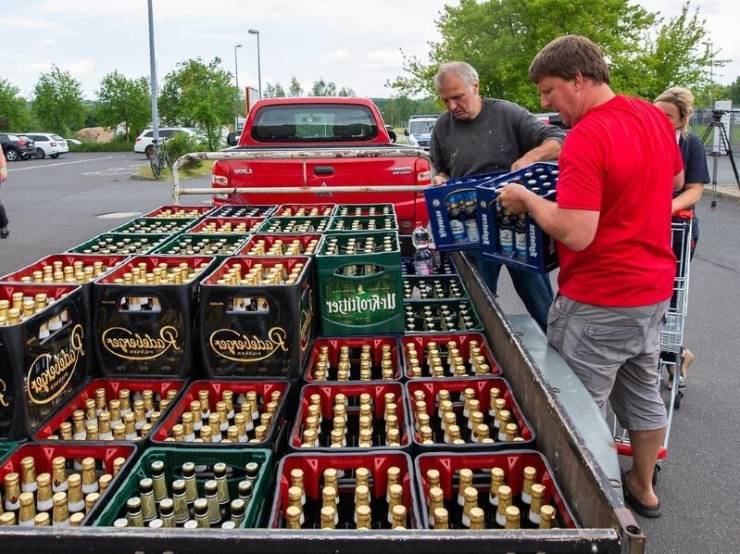 Germans Buy All The Beer In Town To Save Themselves From Violence