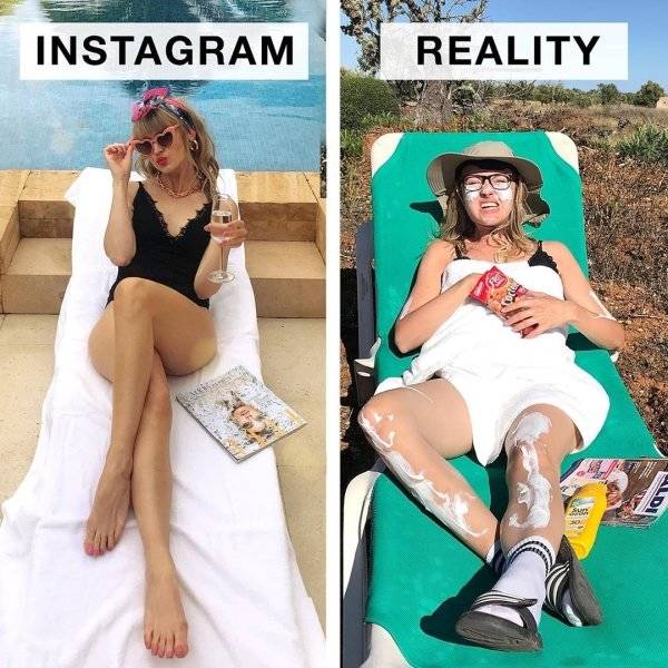 Instagrammer Shows How Far Instagram Is From Reality