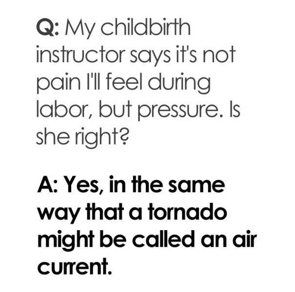This Pregnancy FAQ Is Brutally Honest