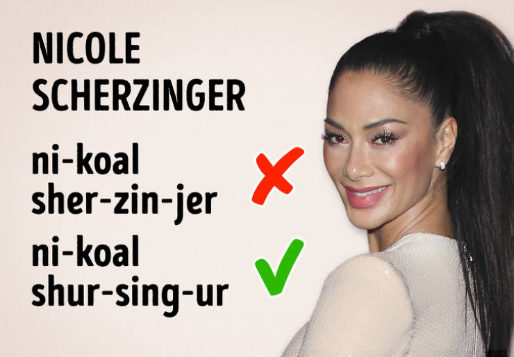 How To Pronounce Those Obnoxious Celebrity Names