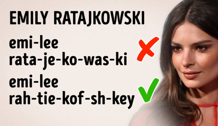 How To Pronounce Those Obnoxious Celebrity Names