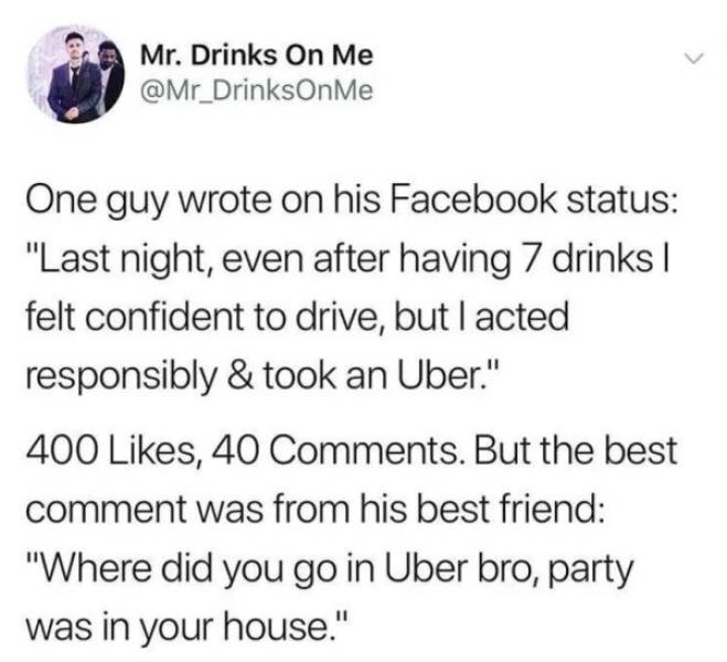 Sometimes Drunk People Are Good People