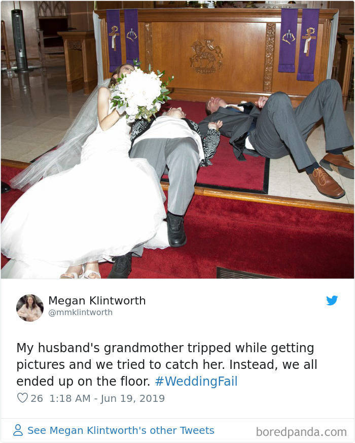 Jimmy Fallon Asks People About The Funniest Wedding Fails They’ve Seen