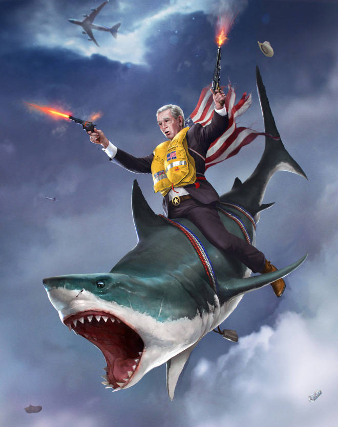 Artist Turns US Presidents Into Action Heroes