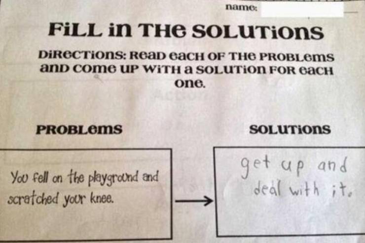 Kids Always Come Up With Some Ridiculous Exam Answers