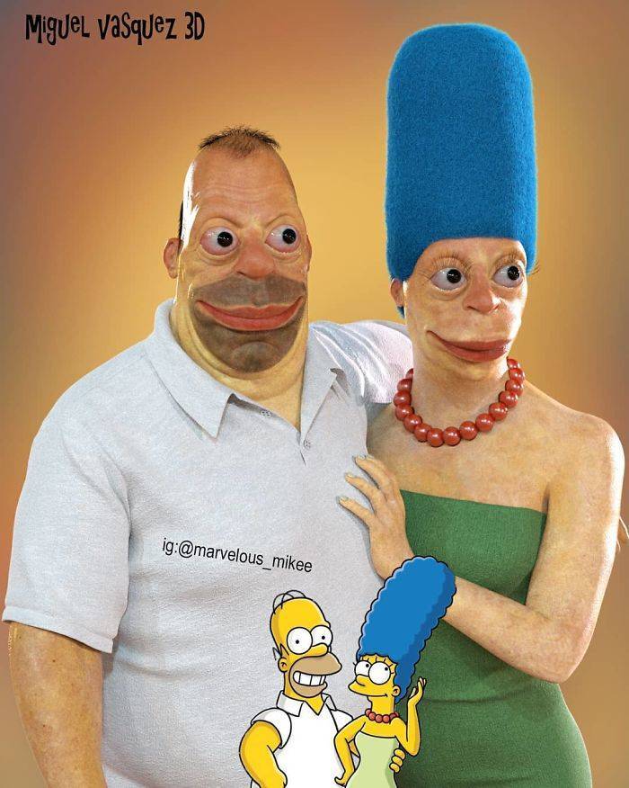 Real-Life Cartoon Characters Are The Stuff Of Nightmares