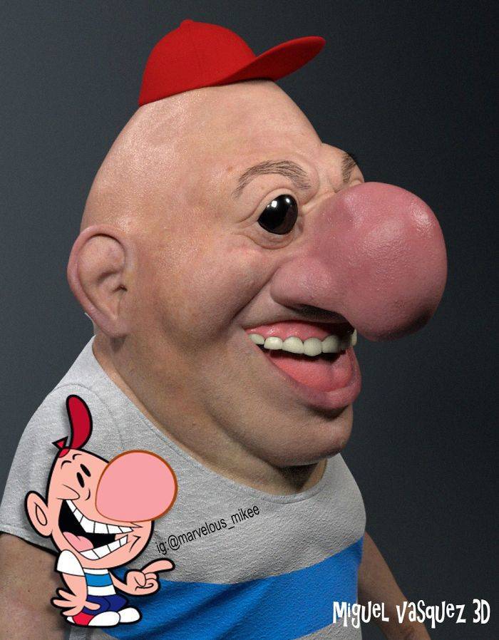 Real-Life Cartoon Characters Are The Stuff Of Nightmares (16 pics
