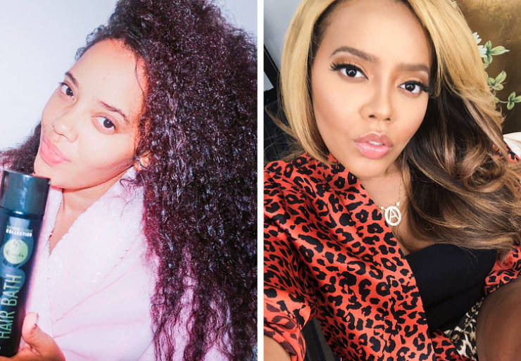 Take A Look At What Celebs Natural Hair Looks Like 20 Pics
