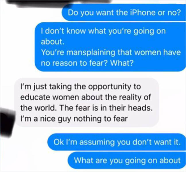 Random “Nice Guy” Gets Mad Because Woman Didn’t Give Him Her Home Address