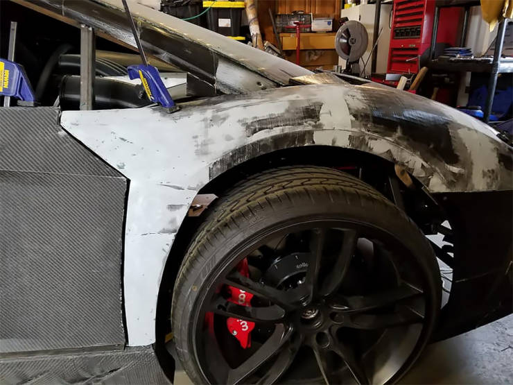 A Full-Blown Lamborghini Aventador On A 3D-Printer