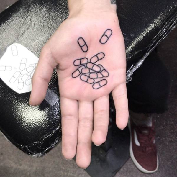 What People Tattoo On Their Palms