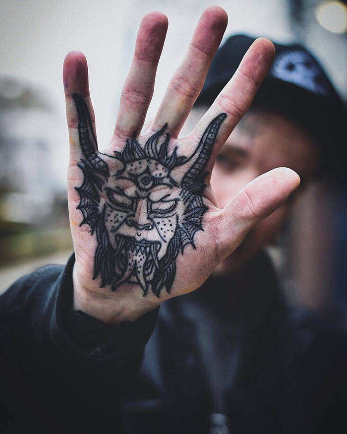 What People Tattoo On Their Palms