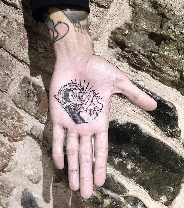 What People Tattoo On Their Palms