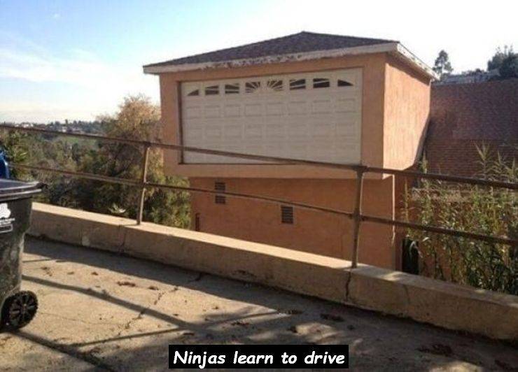 Ninjas Have Their Own, Specifically Made Doors