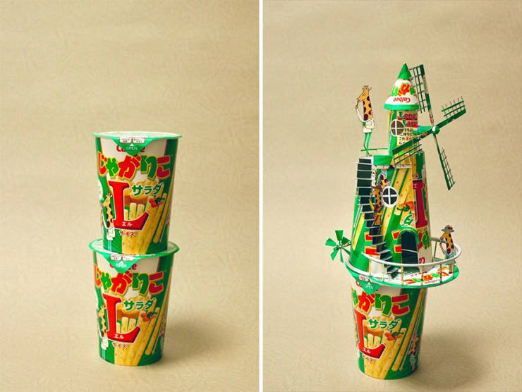 In Skillful Hands Of This Japanese Artist Product Packaging Turns Into