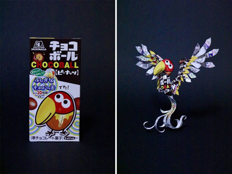 In Skillful Hands Of This Japanese Artist Product Packaging Turns Into Art