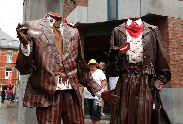 Living Statues From Belgium