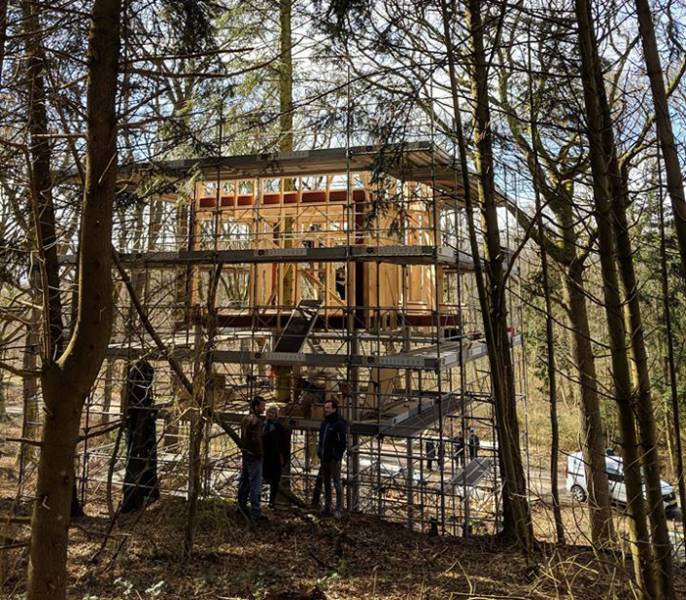 Want A Tree House But You’re An Adult? Visit This Danish Hotel!