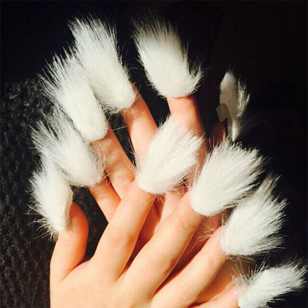 Furry Nails! Hell Nope!