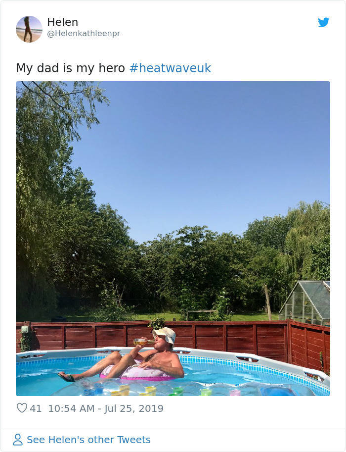 How Great Britain Reacts To The Extreme Heatwave 30 Pics