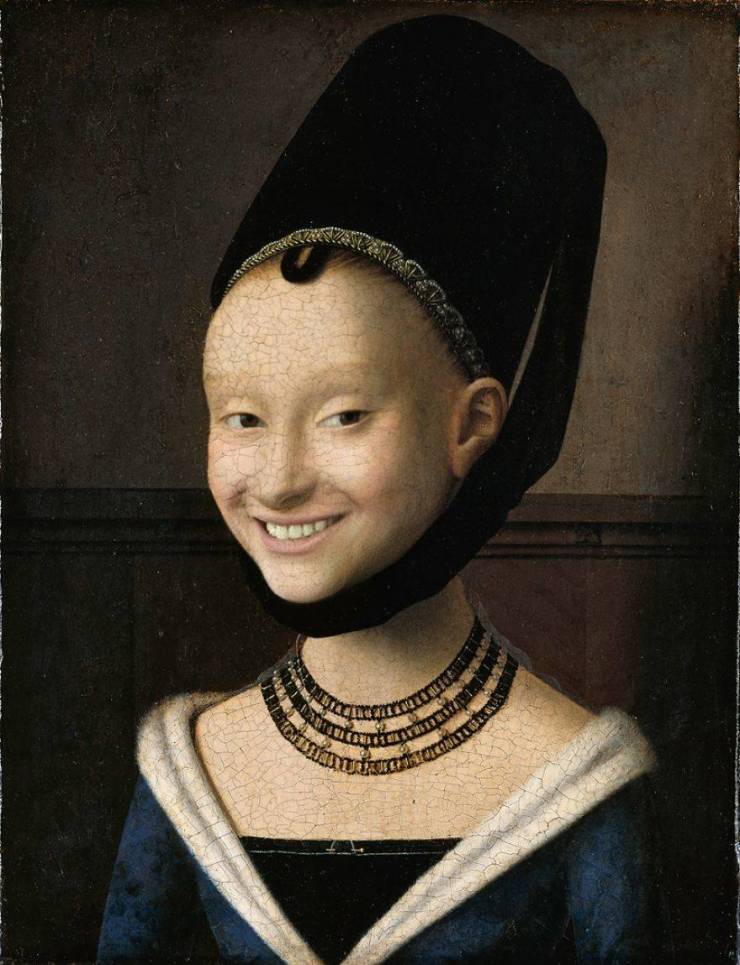 If Famous Paintings Could Smile