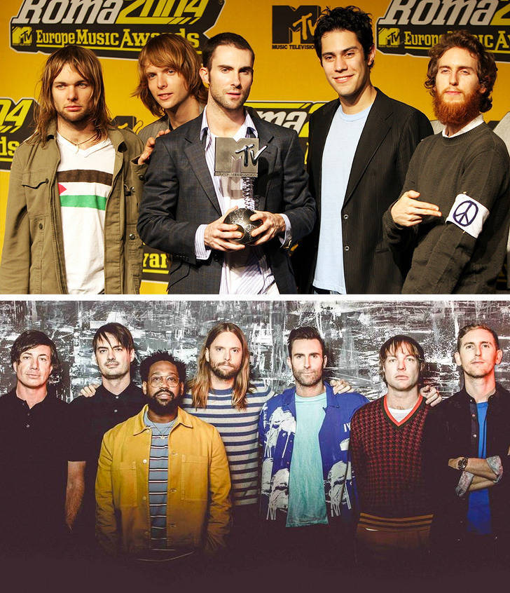 Famous Music Artists Then And Now