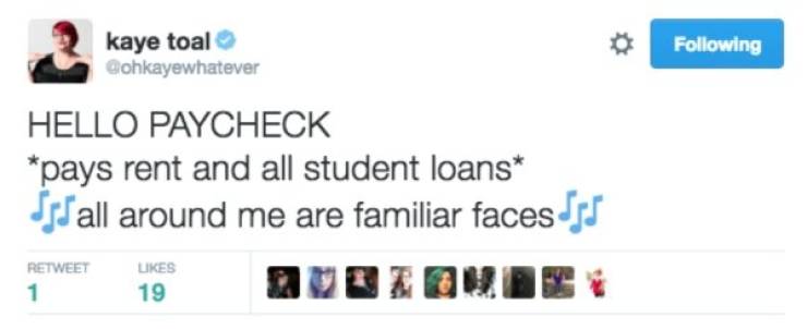 You Don’t Have Enough Money For These Student Loan Tweets