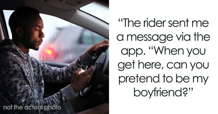 Uber Driver Saves His Passenger By Pretending To Be Her Boyfriend