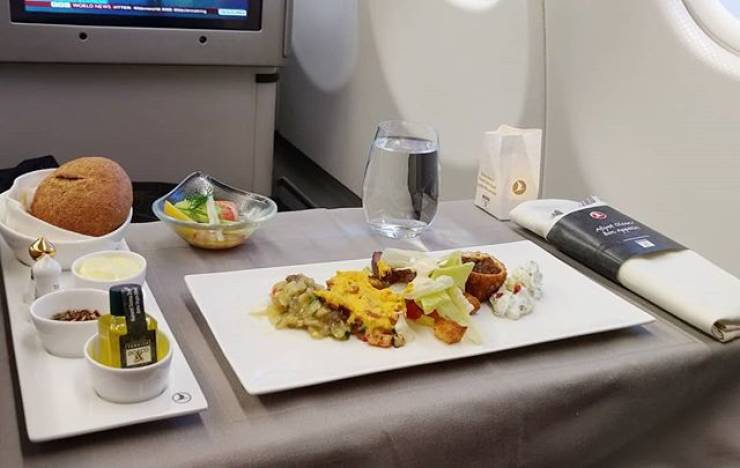 Economy Class Food Vs. First Class Food (38 pics) - Izismile.com