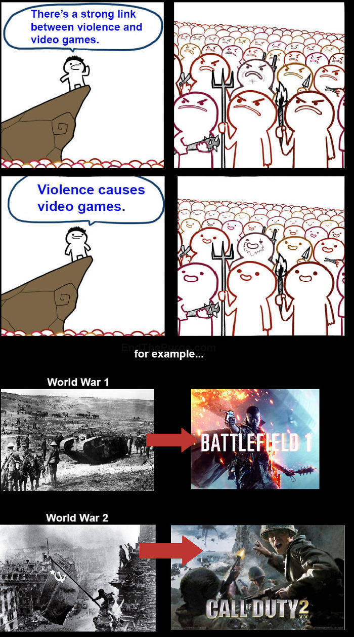 Memes That Make Fun Of The Idea That Video Games Cause ...