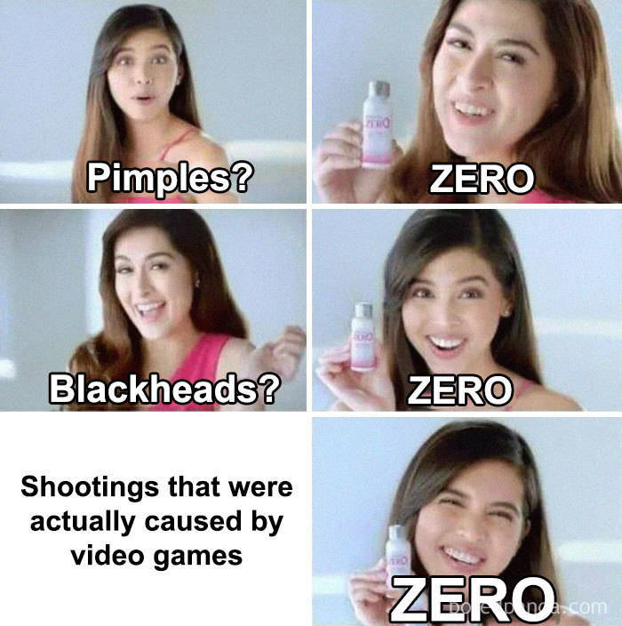 Memes That Make Fun Of The Idea That Video Games Cause Violence